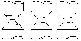line drawings of various ways electrodes can be dressed incorrectly