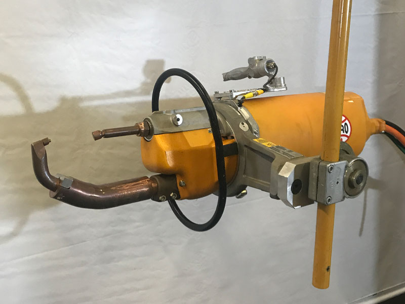 Used ARO Mid-Freq C-Type Weld Gun