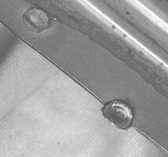 Mislocated/Edge Weld